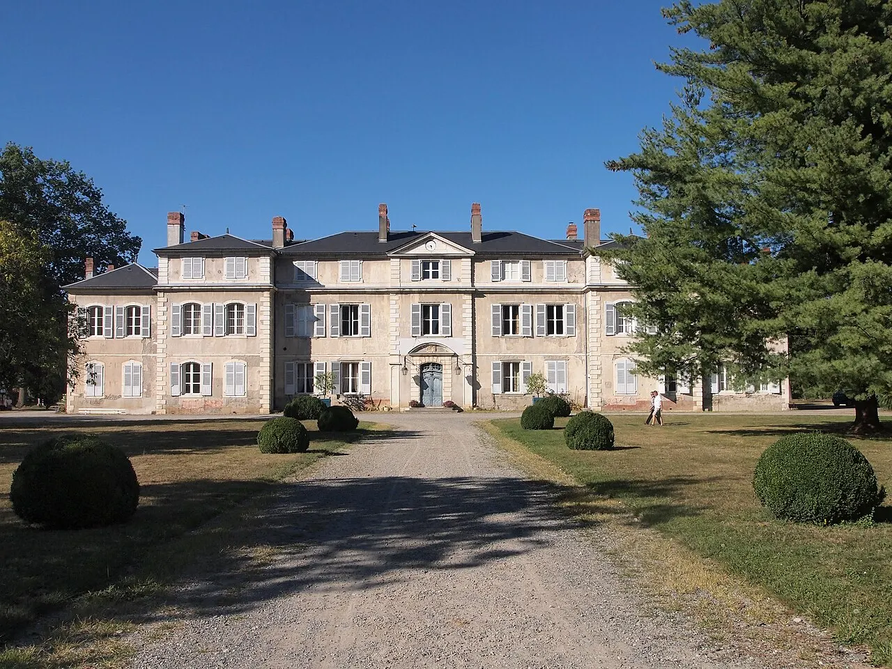Haras national de Gelos haras, escalier, élévation, (Inscrit, 2011)