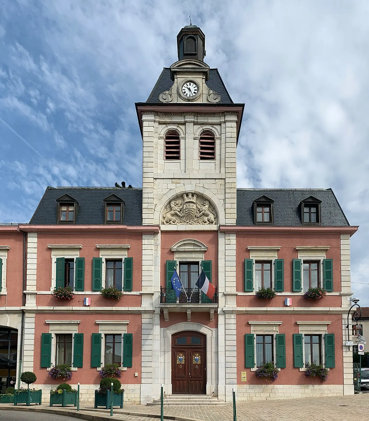 Hôtel de ville de Gex, Ain.