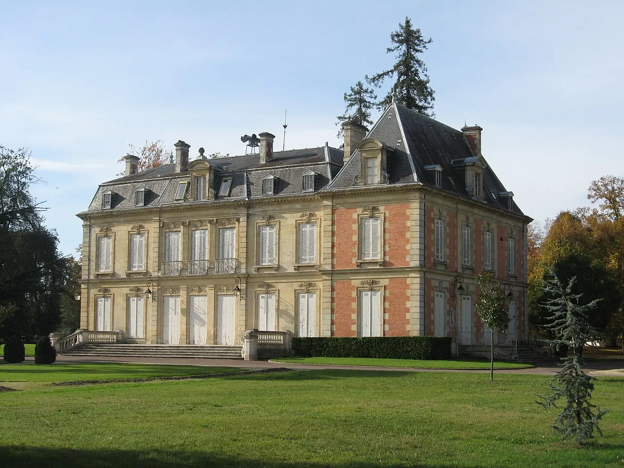 Château de l'Ermitage à Gradignan (Gironde, France).
