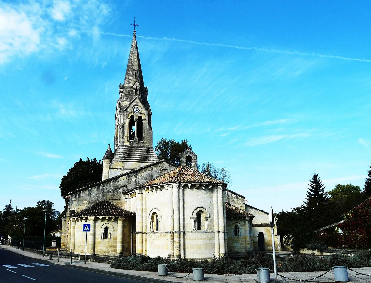 L'église Saint-Martin, Izon, Gironde, France