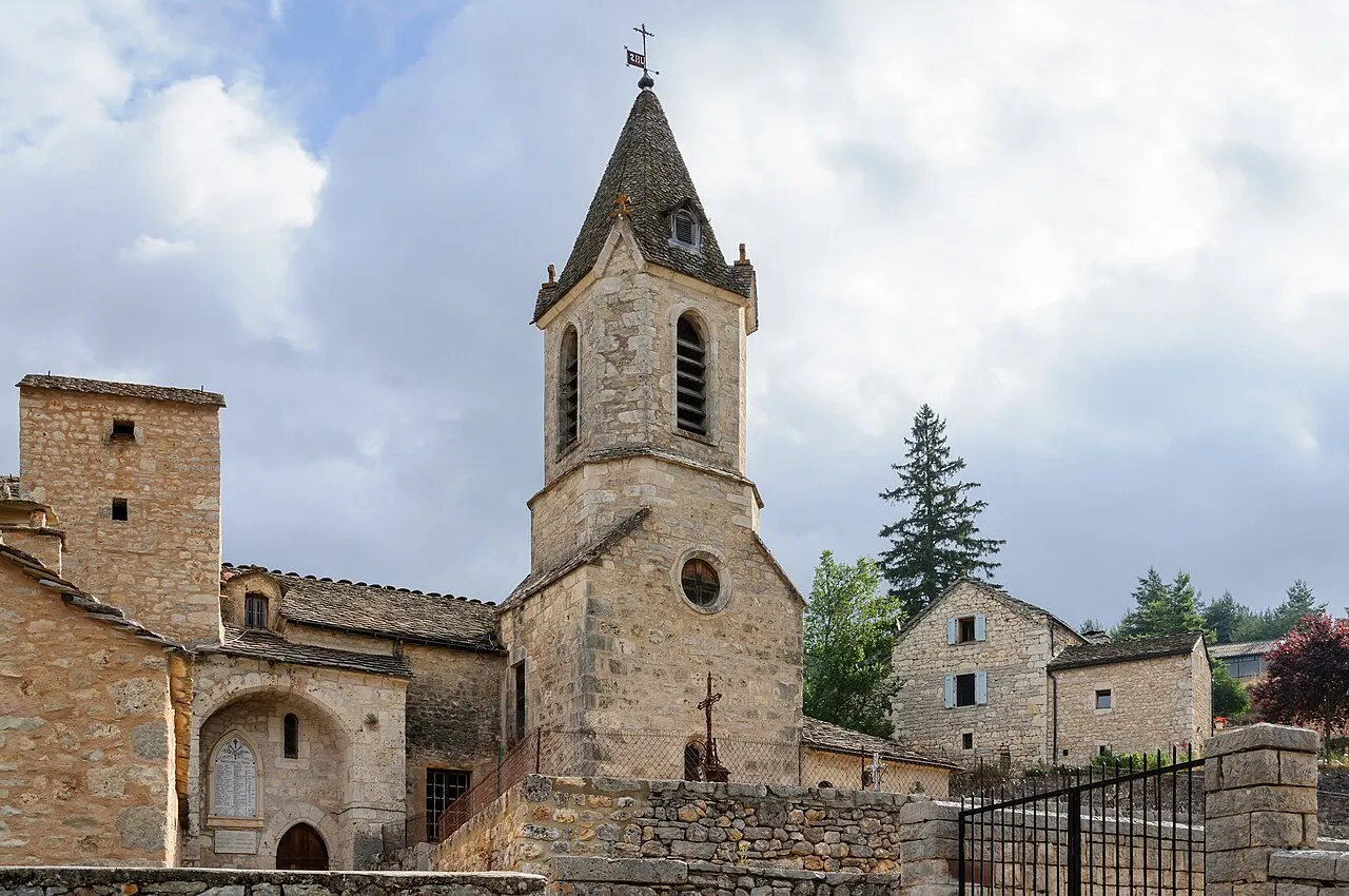 Église Saint-Martin de La Capelle (La Canourgue, Lozère, France)