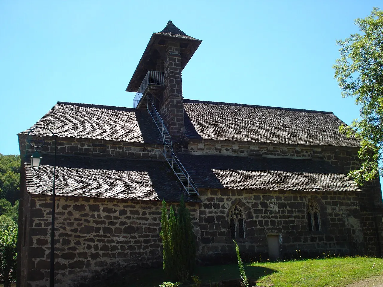 Eglise de Lascelle dans le Cantal en France