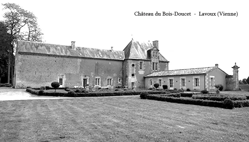 Château du Bois-Doucet, commune Lavoux, département Vienne, France