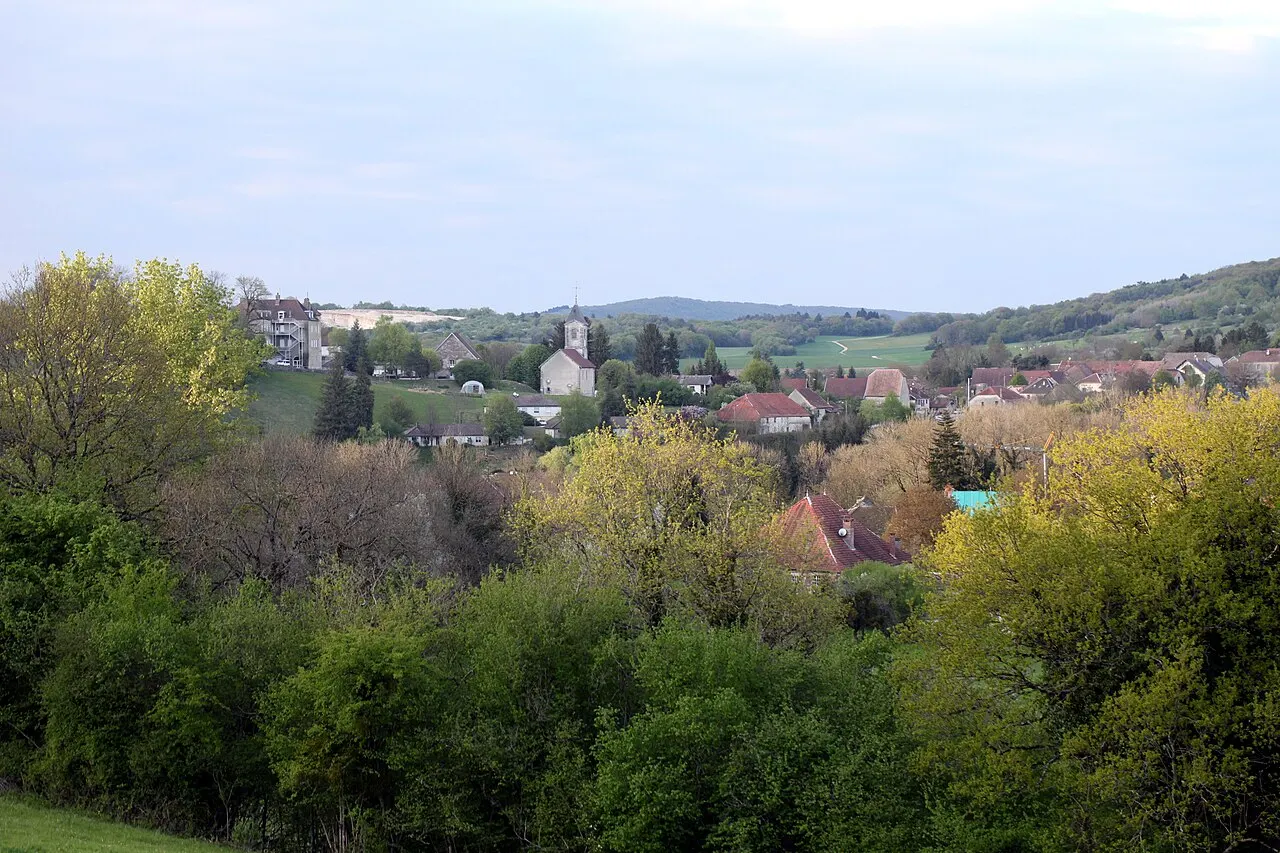 Vue de Montfort (Doubs).