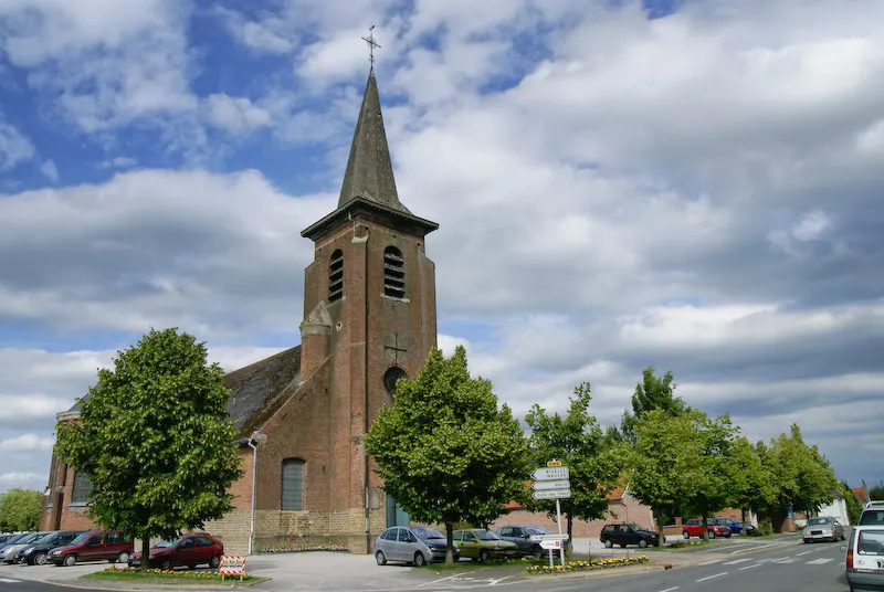 Eglise Saint-Denis, Lecelles, France