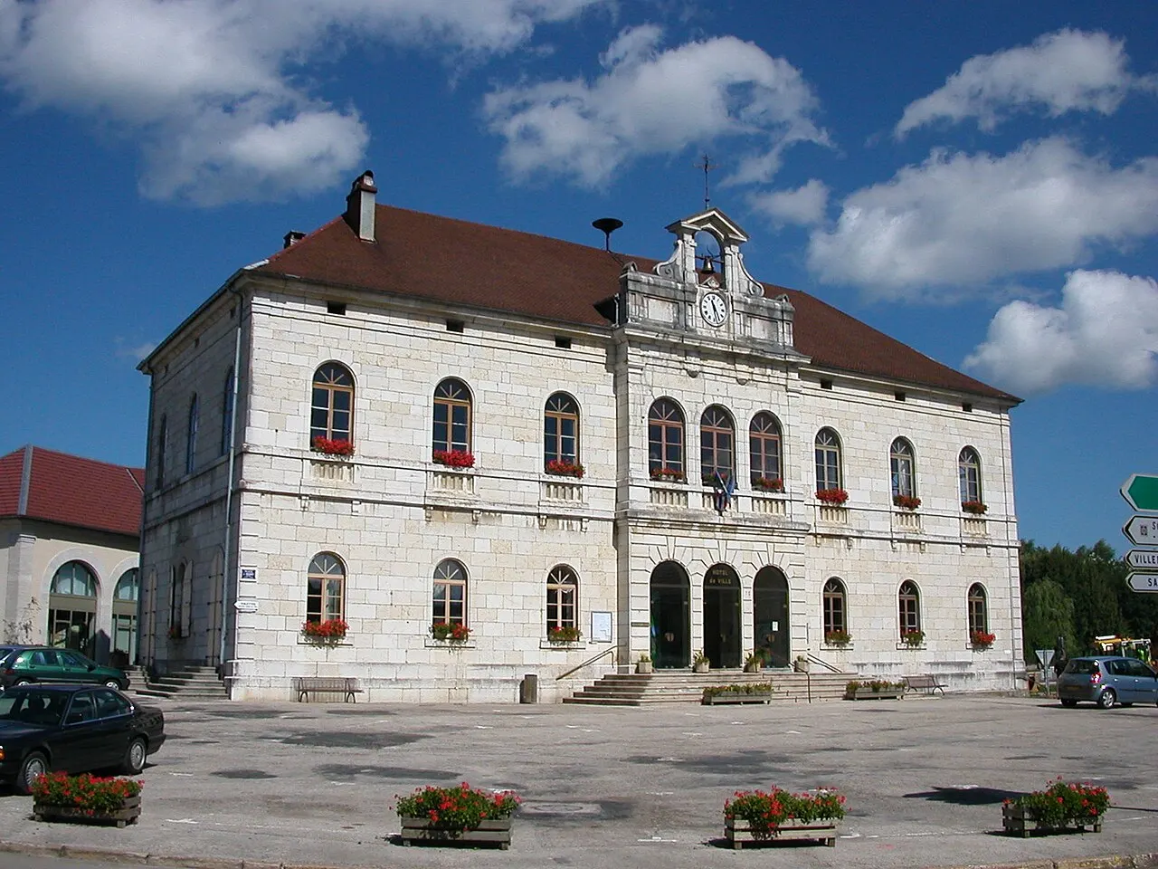 Mairie de Levier, Doubs, France.