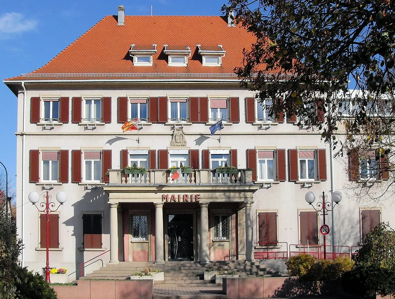 La mairie de Lutterbach
