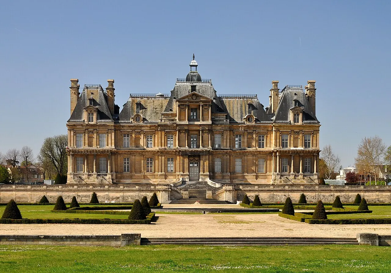 Château de Maisons-Laffitte dans le département des Yvelines en France. Le château est classé monument historique.