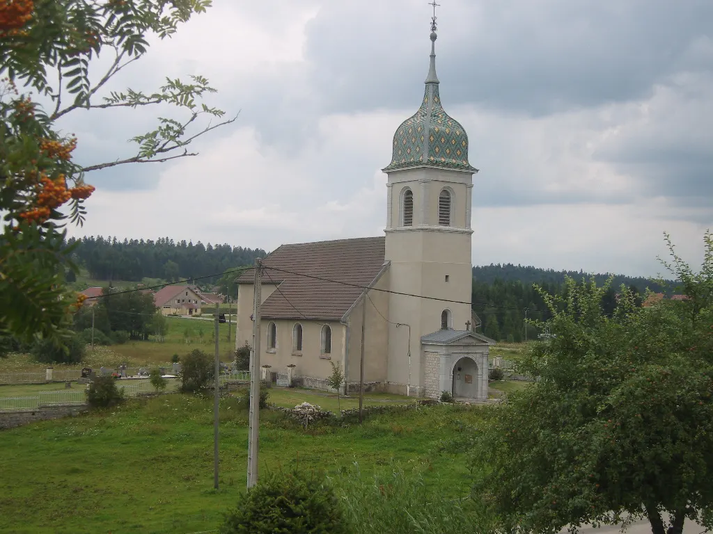 église de Malpas (Doubs, Franche-Comté, France).