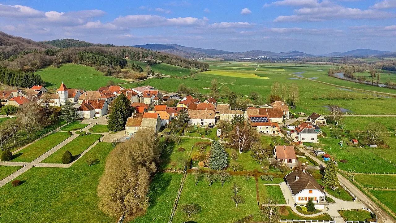 Vue générale du village