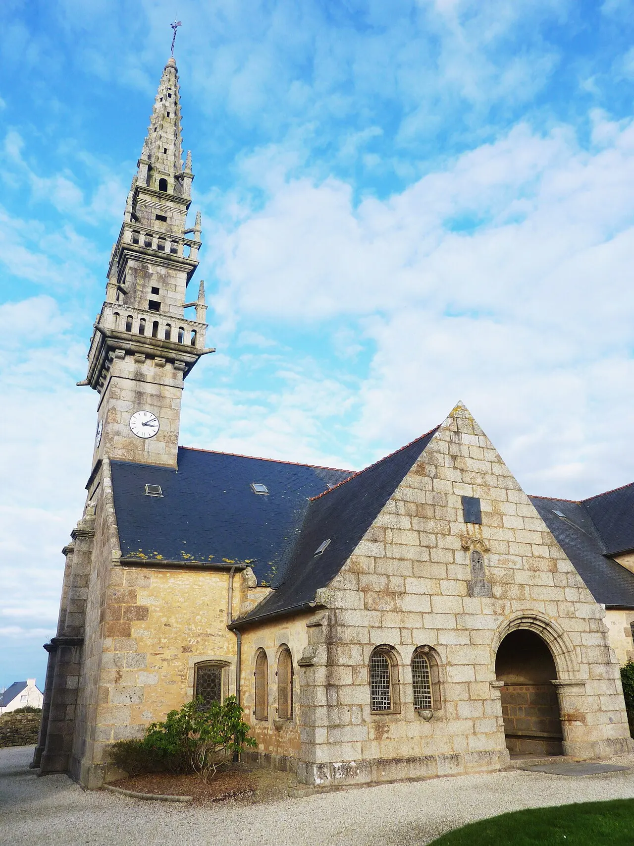 Milizac : l'église paroissiale