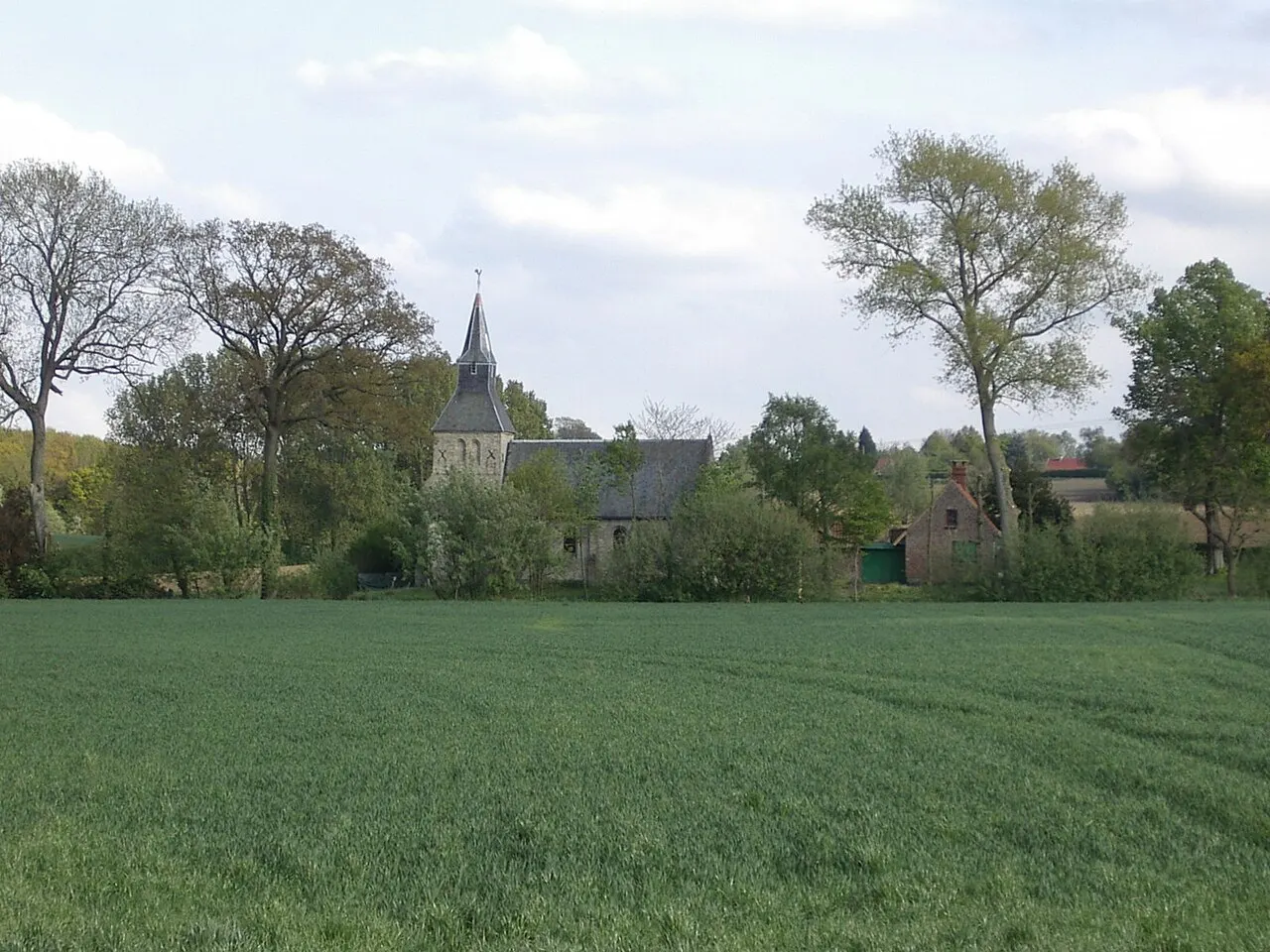 Chapelle Sainte Mildrède à Millam (France, Nord)