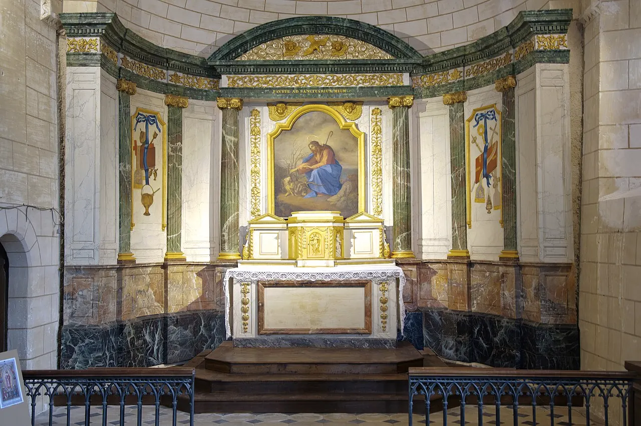Retable de l'église de la Madeleine de Moisy (Loir-et-Cher, France)
