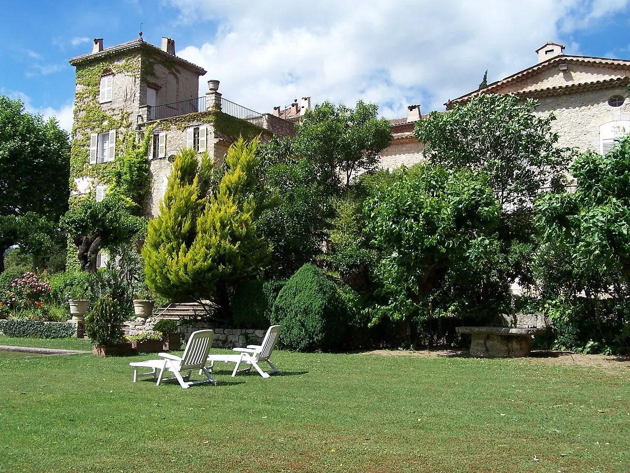 Château de la Colle Noire à Montauroux (Var, France).