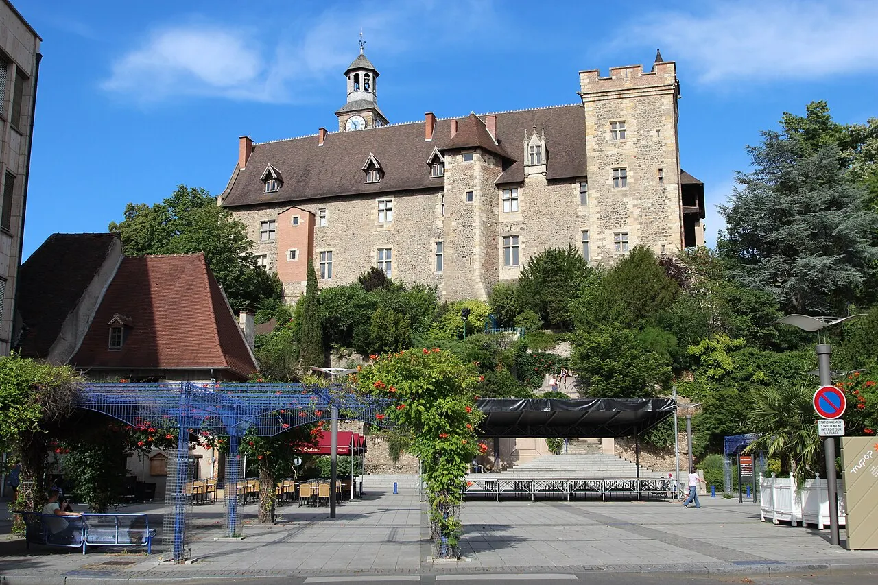Château des ducs de Bourbon à Montluçon en France.