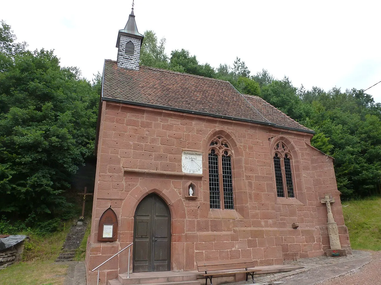 Chapelle Notre-Dame à Mouterhouse (Moselle, Lorraine, France).