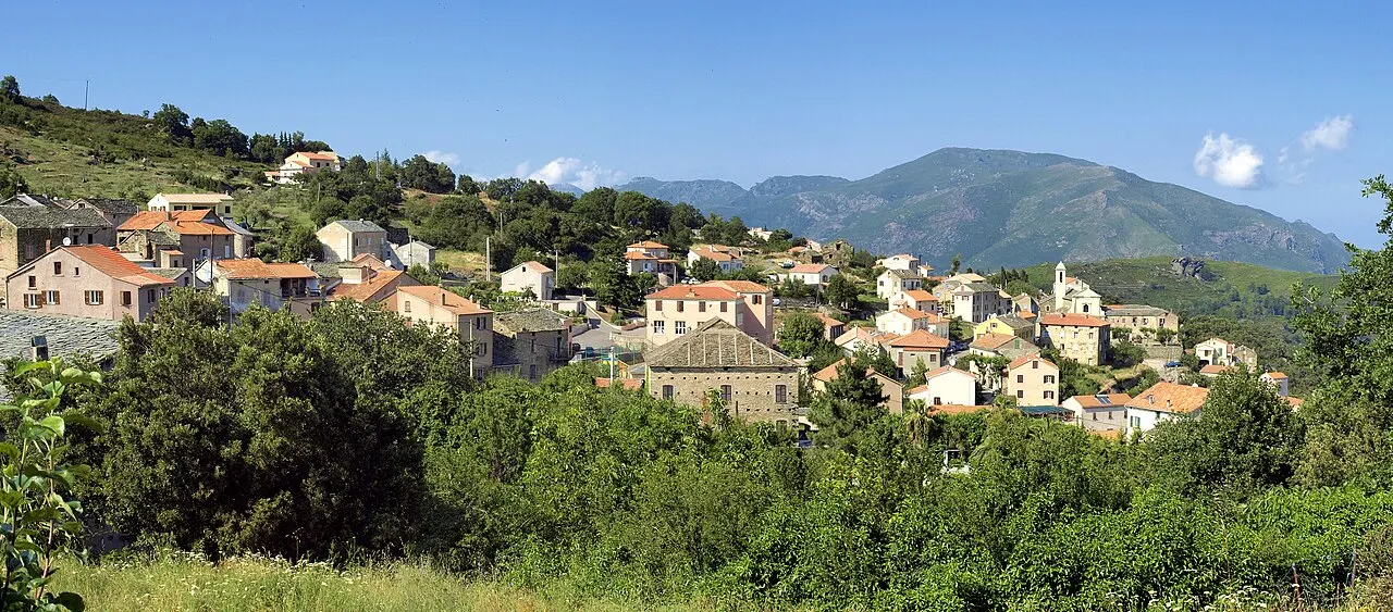 Murato (Corse) - Panorama du village