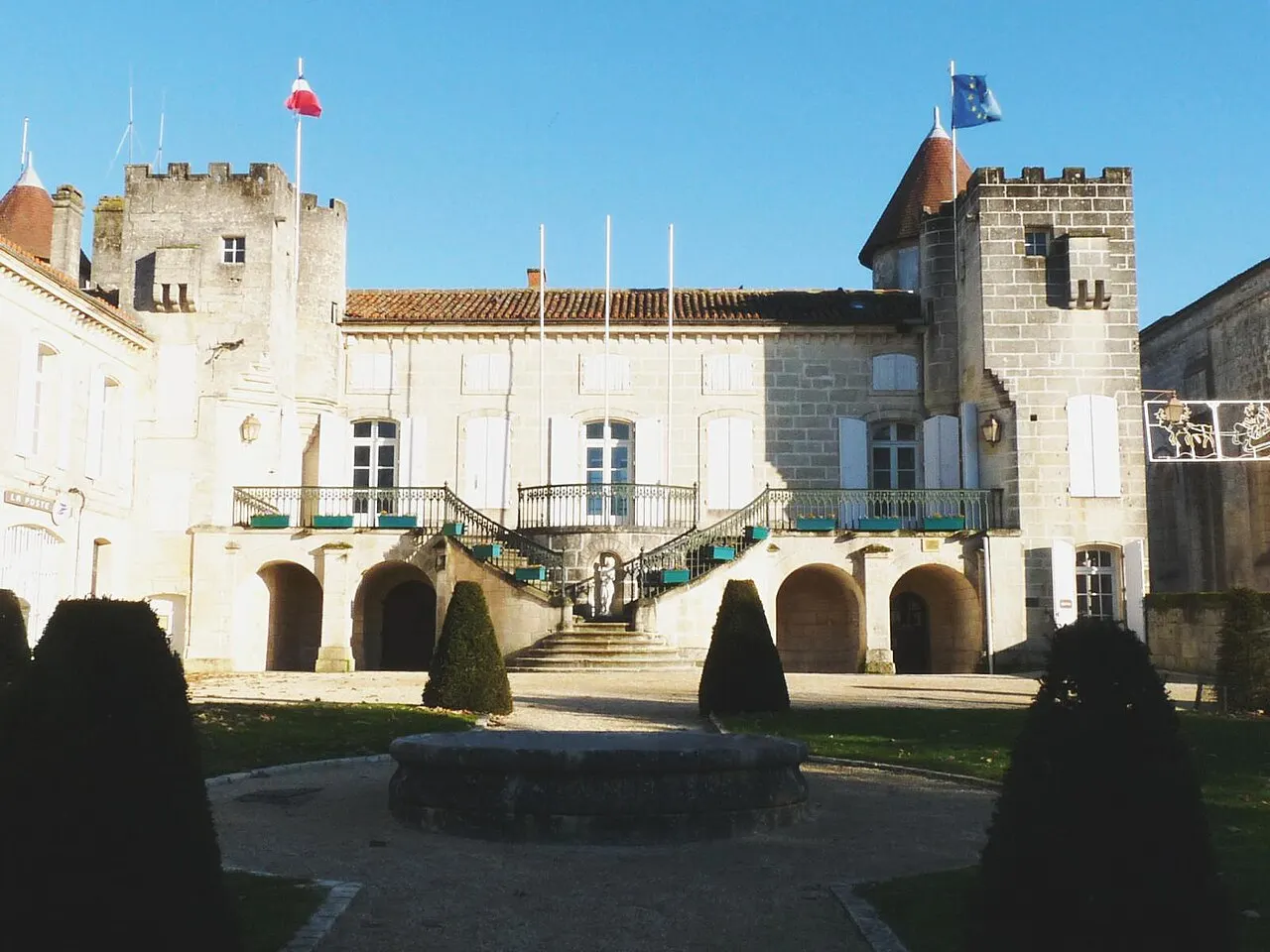 château de la Foucaudie (mairie de Nersac), Charente, France
