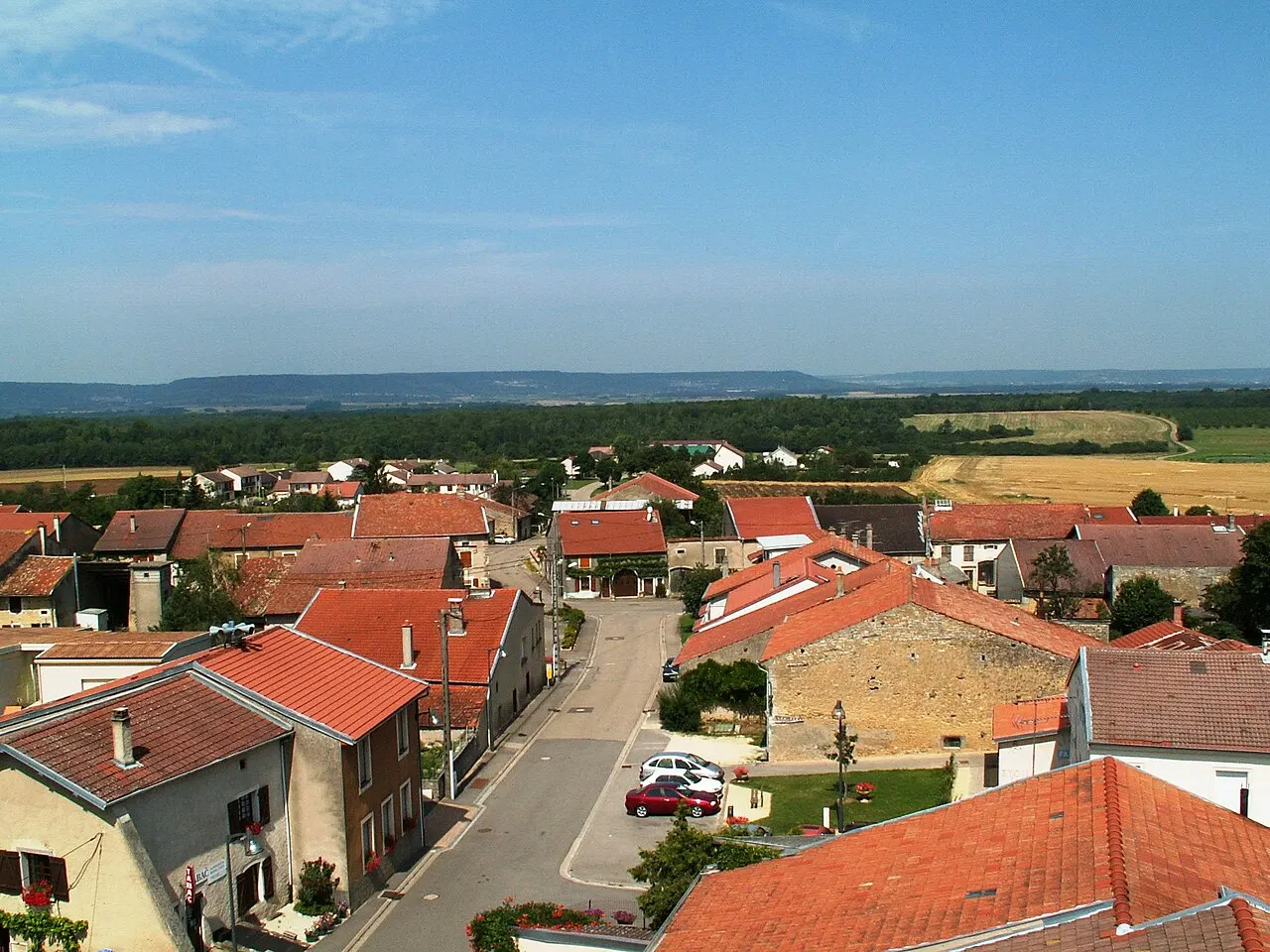 Ochey vue du clocher