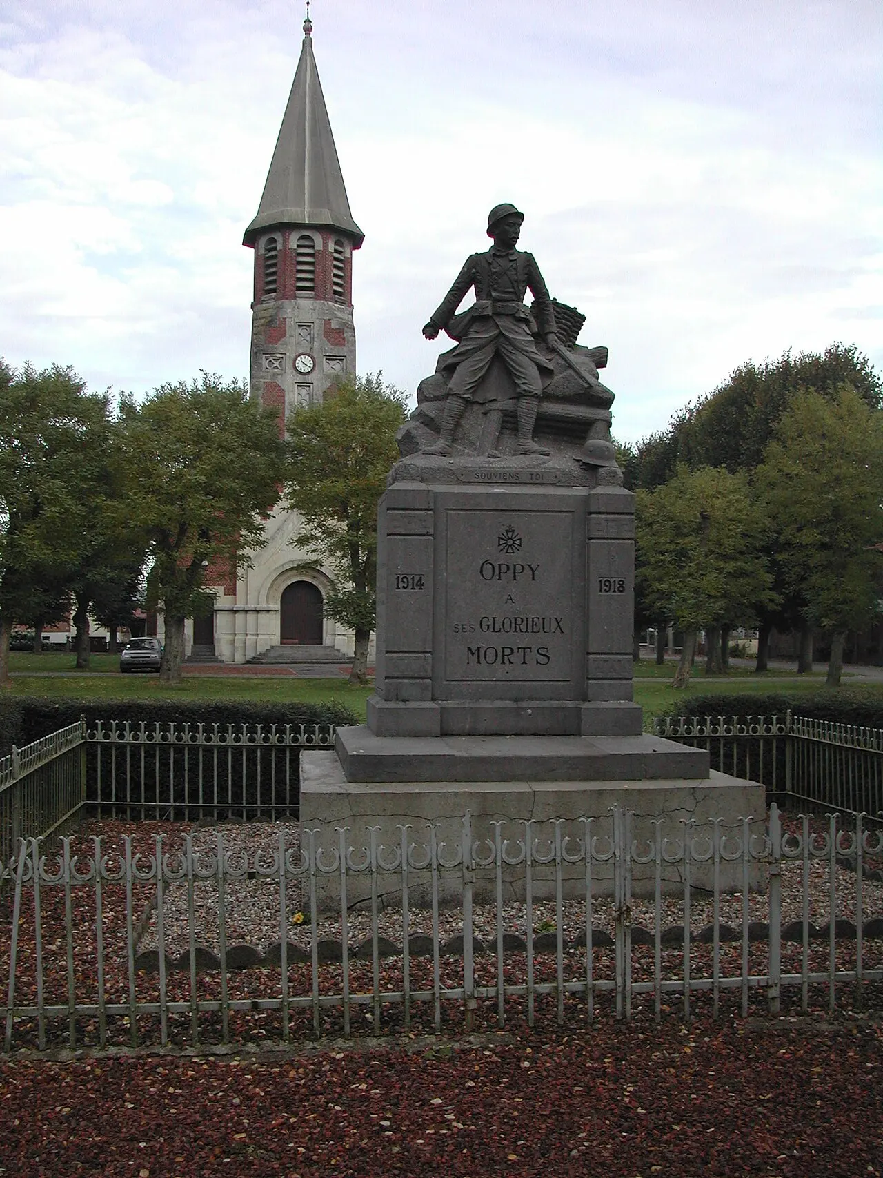 Monument aux morts d'Oppy