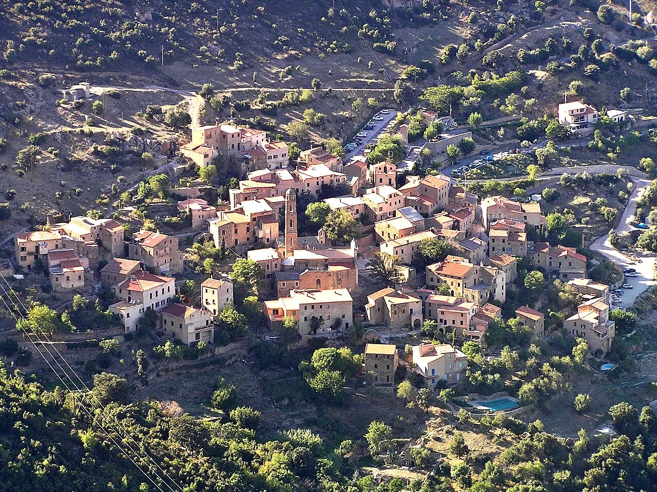 Palasca (Corsica) - Vue du village