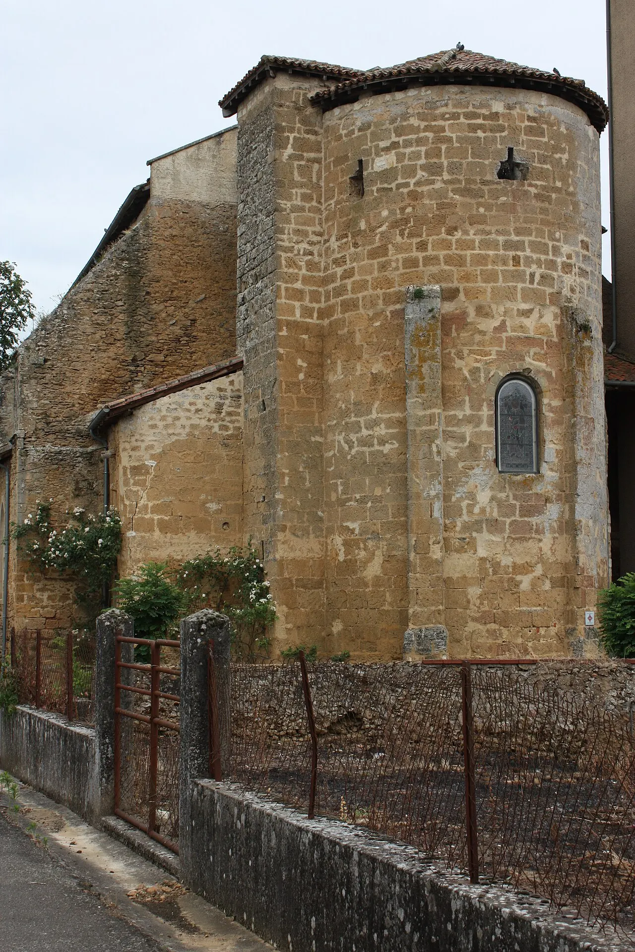 Panjas - Eglise Saint-Laurent Abside