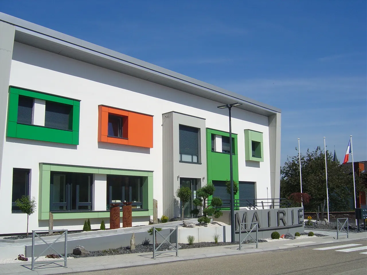 Mairie de Petit-Réderching rénovée en août 2016