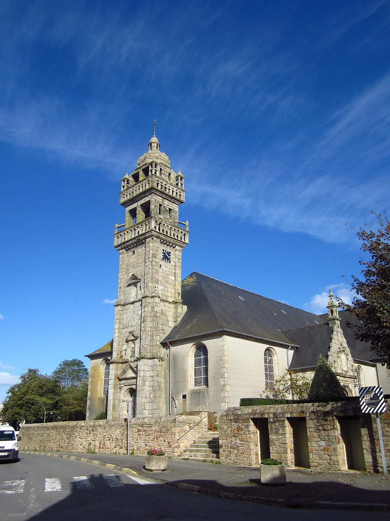 Église Saint-Ténénan à Plabennec, Finistère