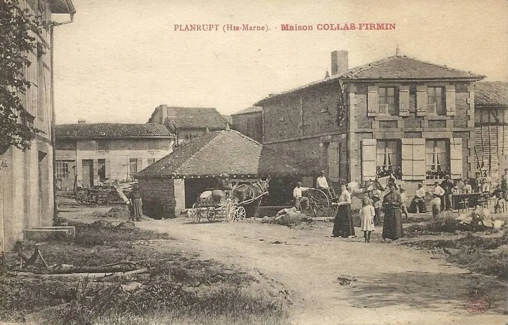 Vue du village vers 1910