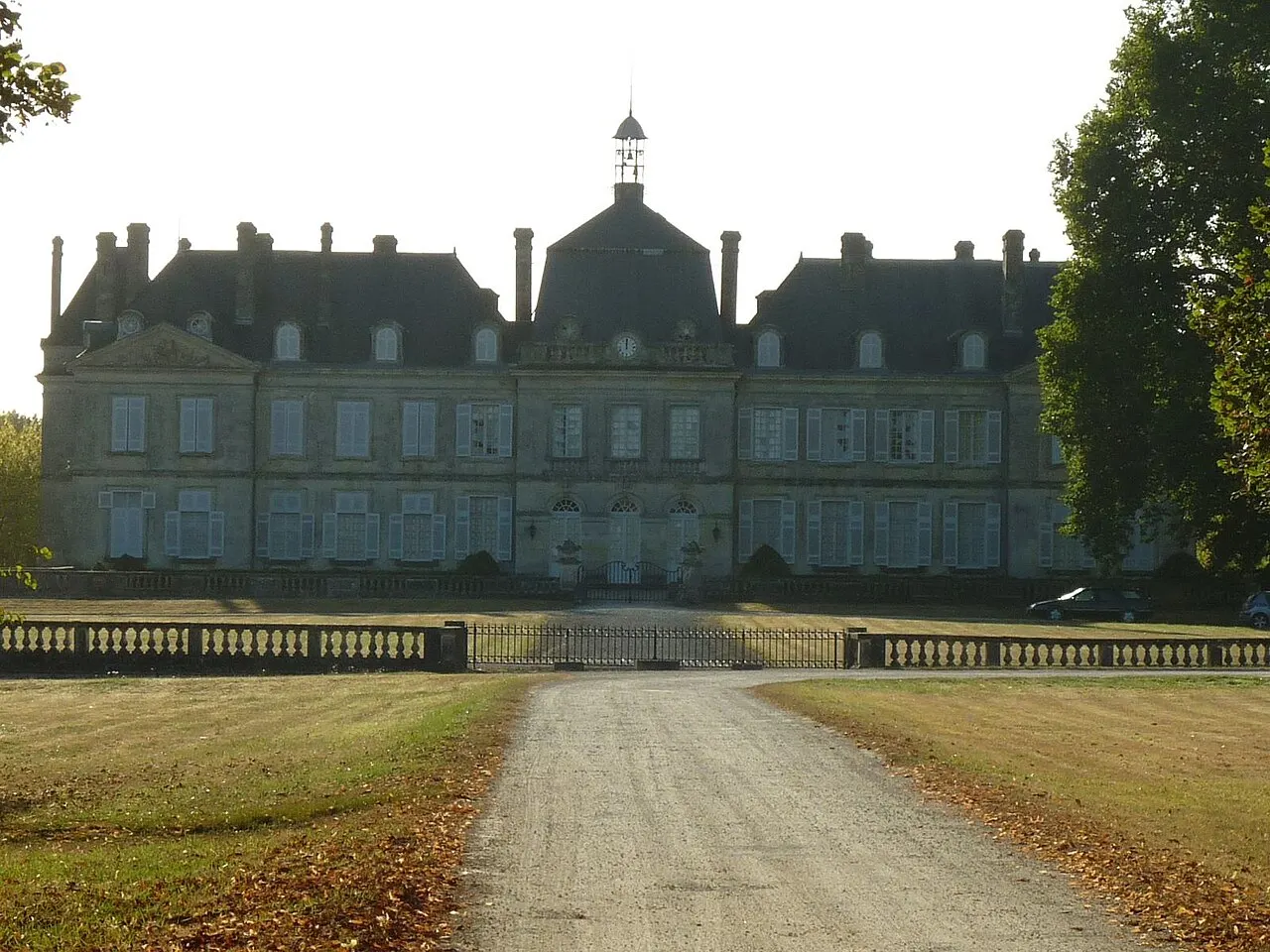château de Plassac (17), France.
