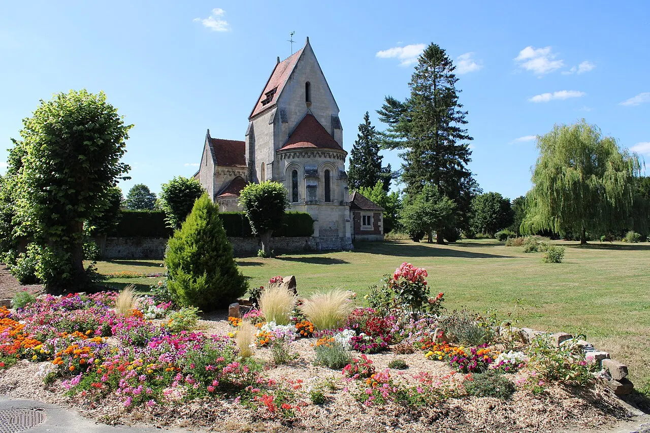 La place de l'église.