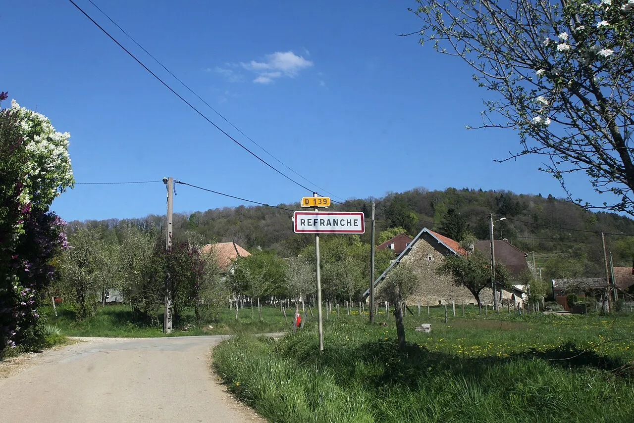 Entrée de Refranche (Doubs).