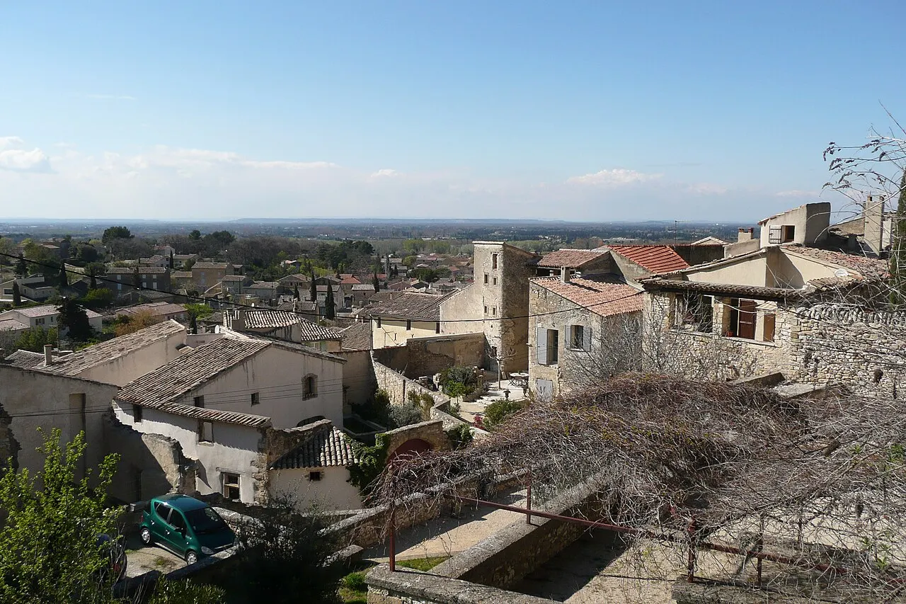 Vue sur Robion.