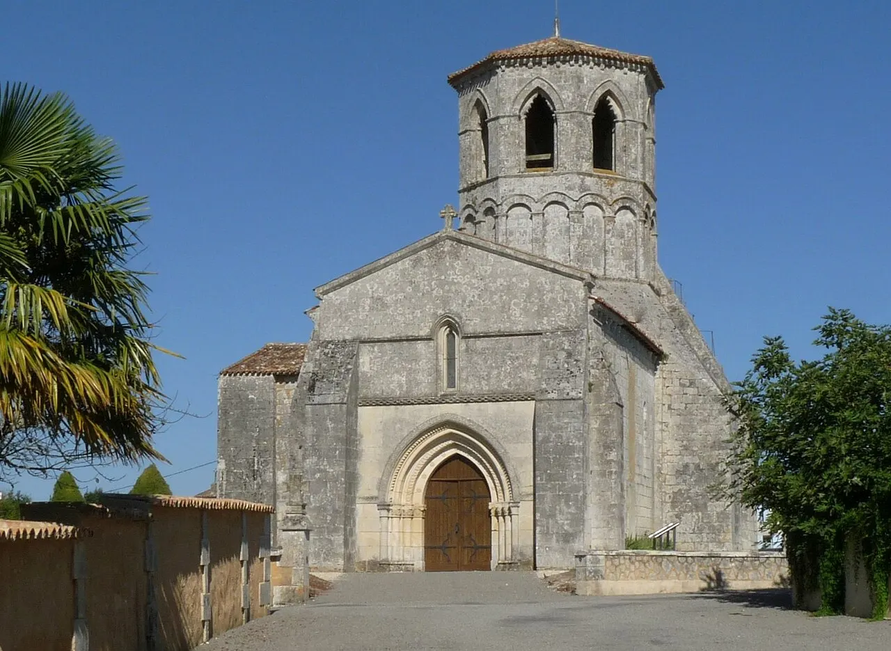 Eglise de Rouffignac, Charente-Maritime, France