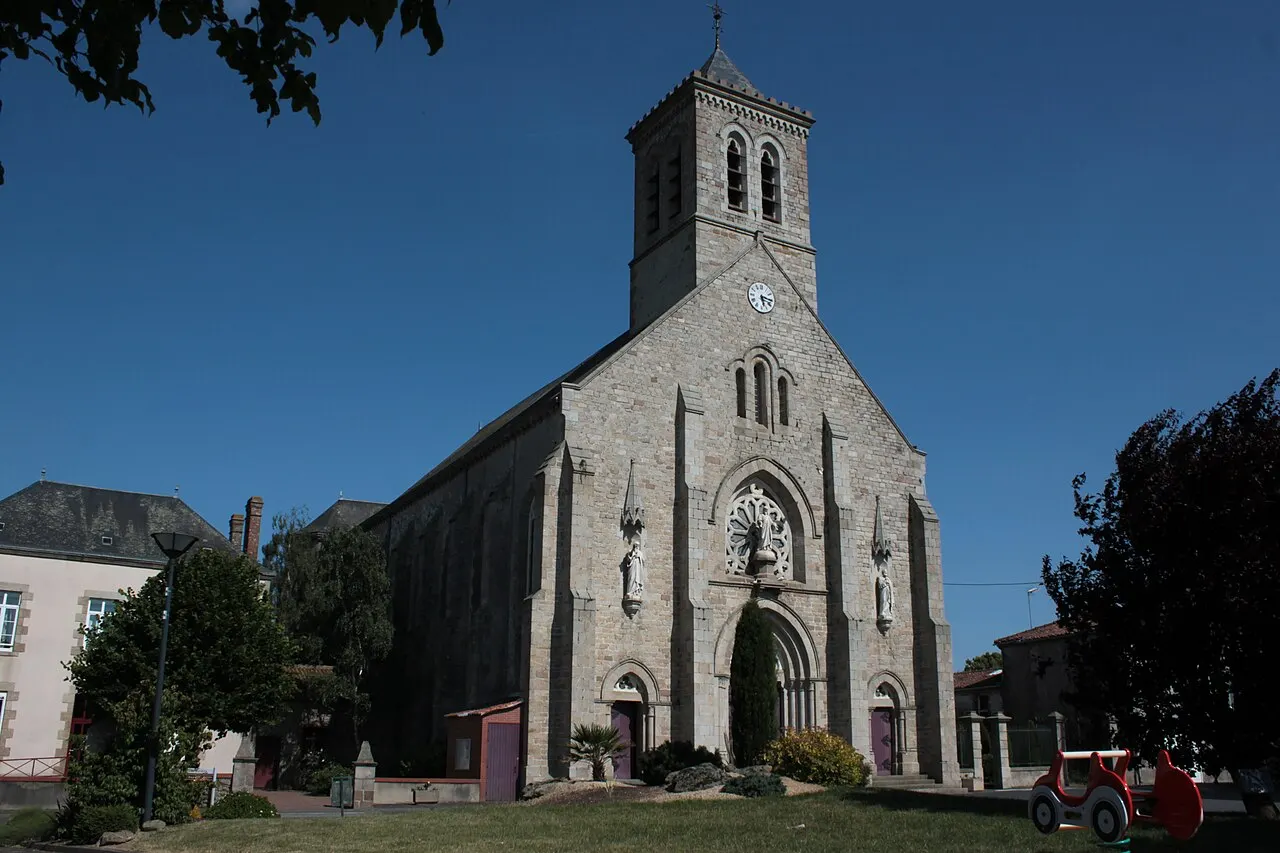 Église Saint-Pierre, 1863, Fr-49-Roussay.