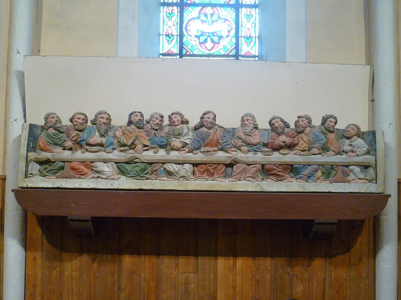 dans l'église de St Barnabé