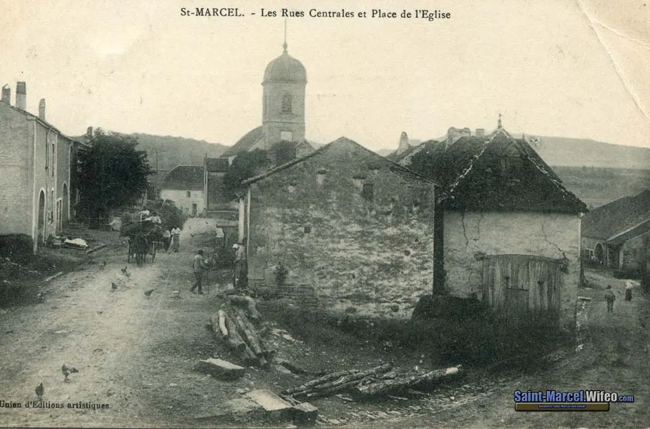 Saint-Marcel (70) - carte postale ancienne