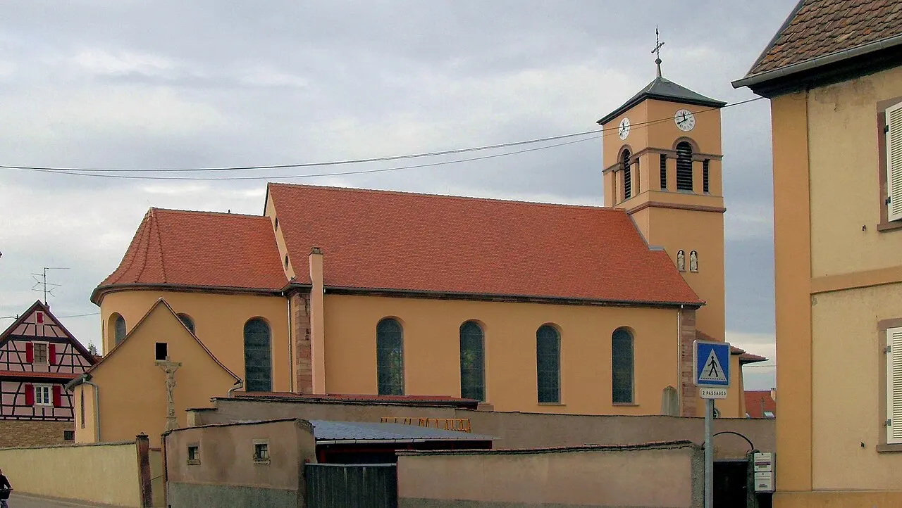 L'église Saint-Martin à Sand