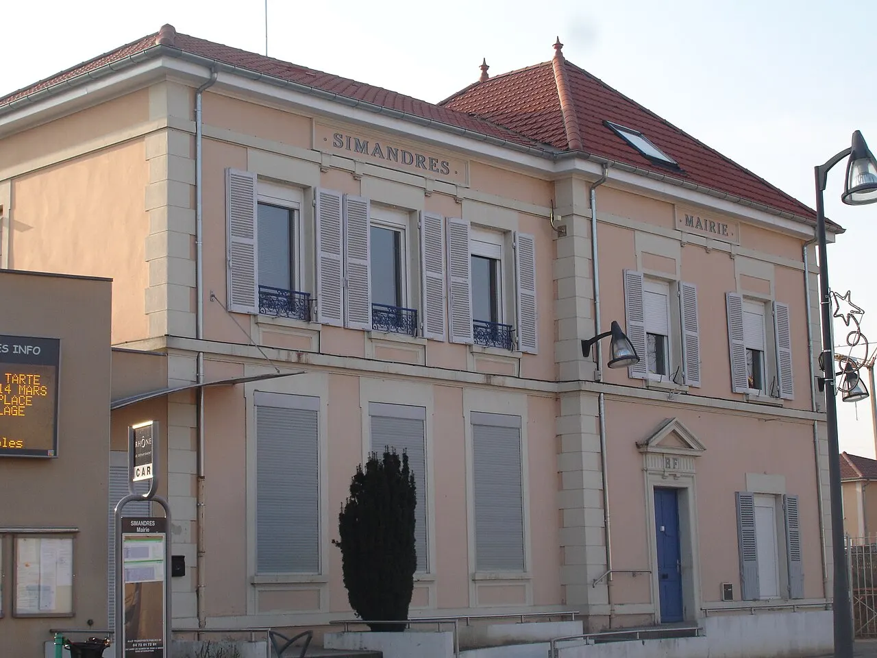 Simandres (69) : La mairie