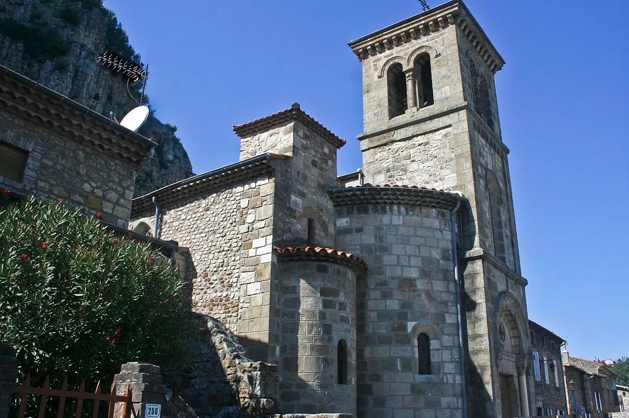 Soyons, Ardèche, France : l'église