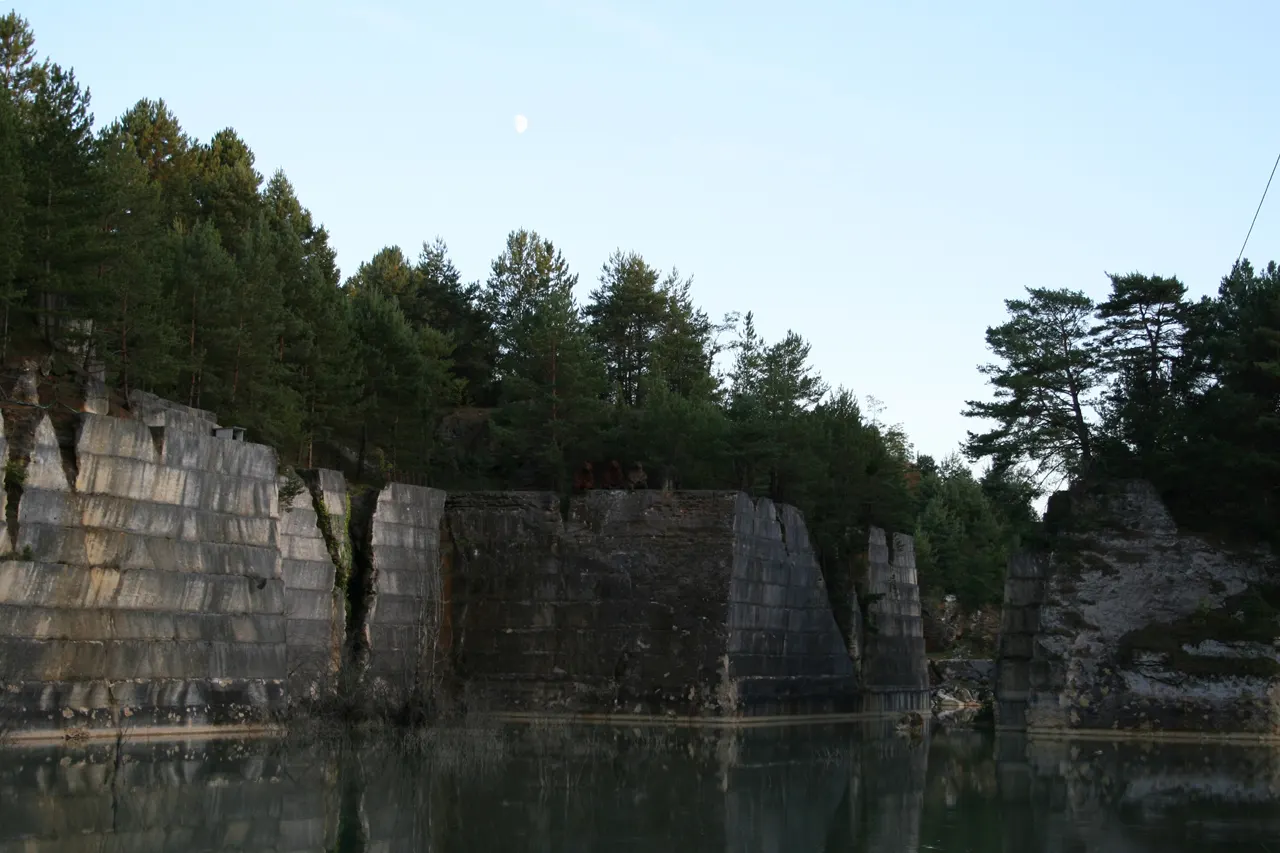 Carrière de Normandoux à Tercé ( Vienne )