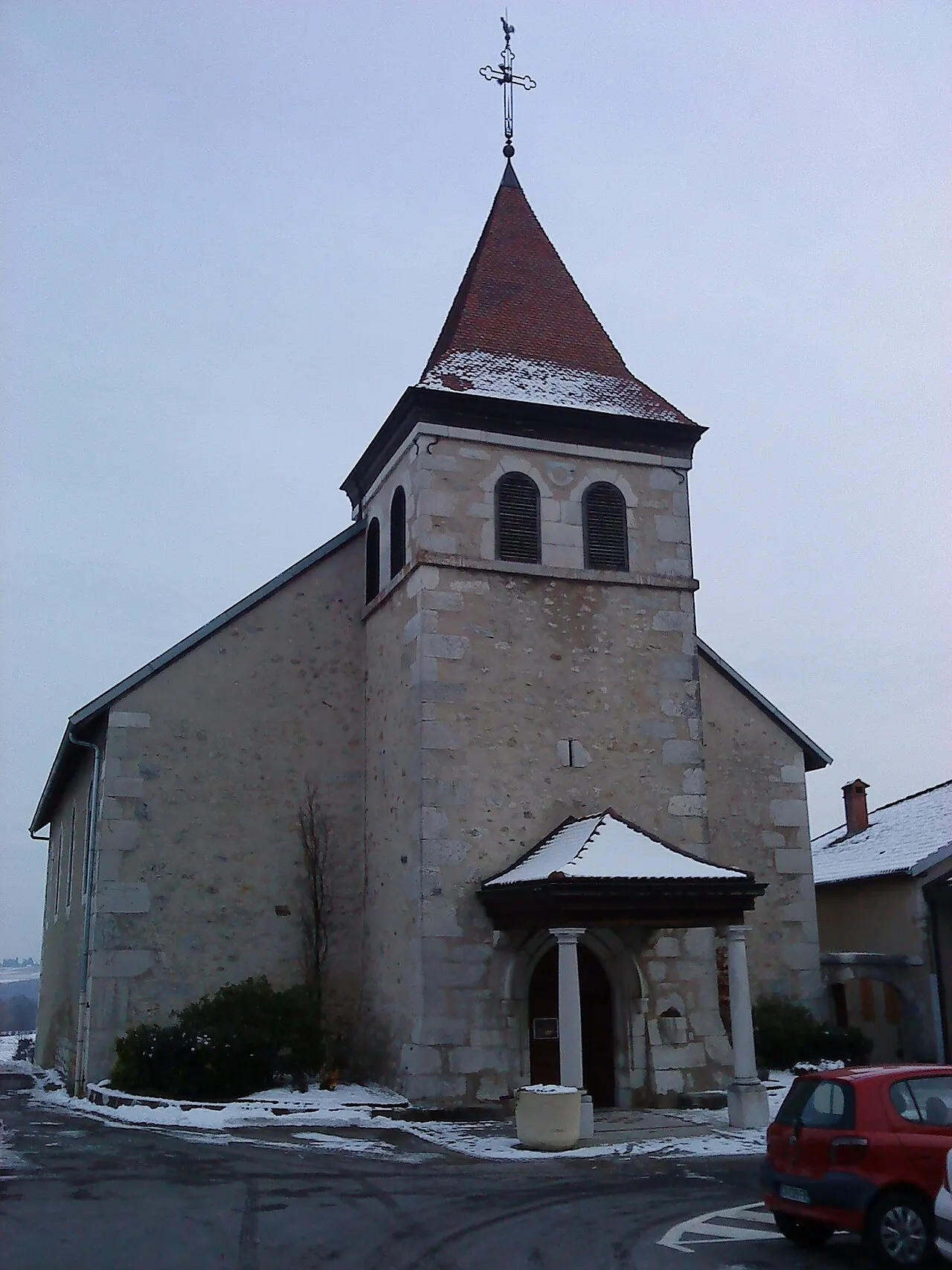 Église Saint-Maurice de Thoiry, Ain, France