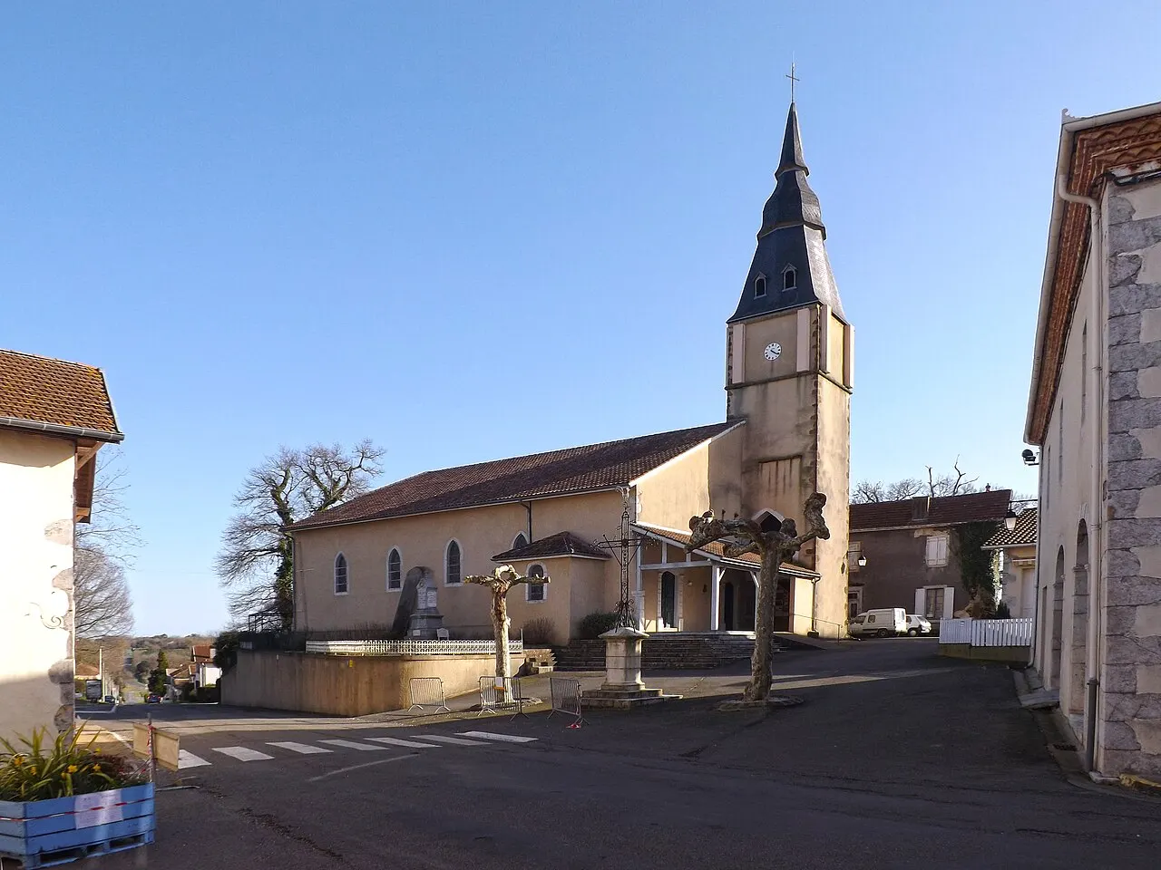 Eglise de Tilh, Landes, France