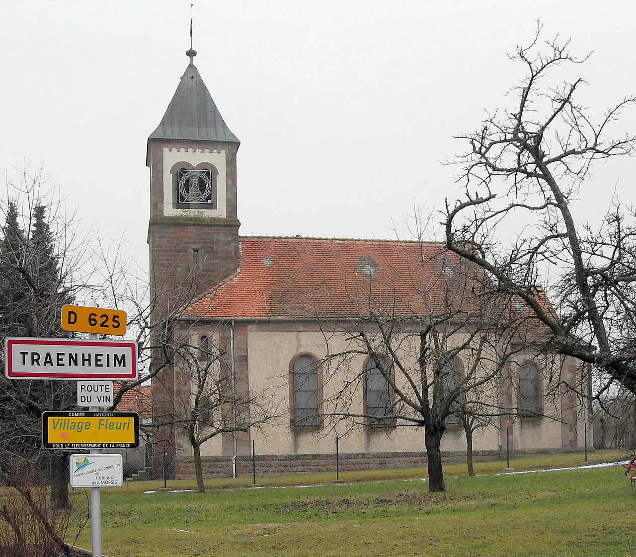 L'église Saint-Pierre et Saint-Paul à Traenheim