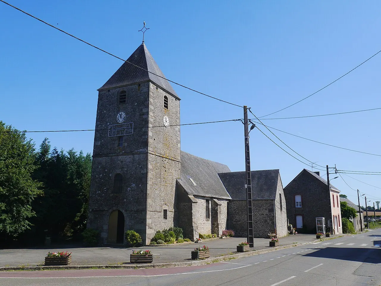 L'église.