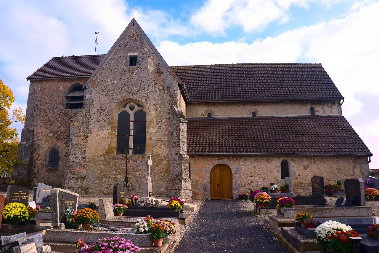 L'église de Trécon (Marne, France)