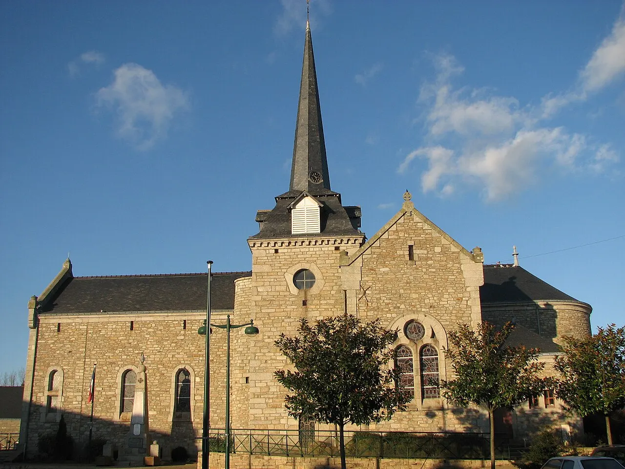 Église de Treffléan (Morbihan).