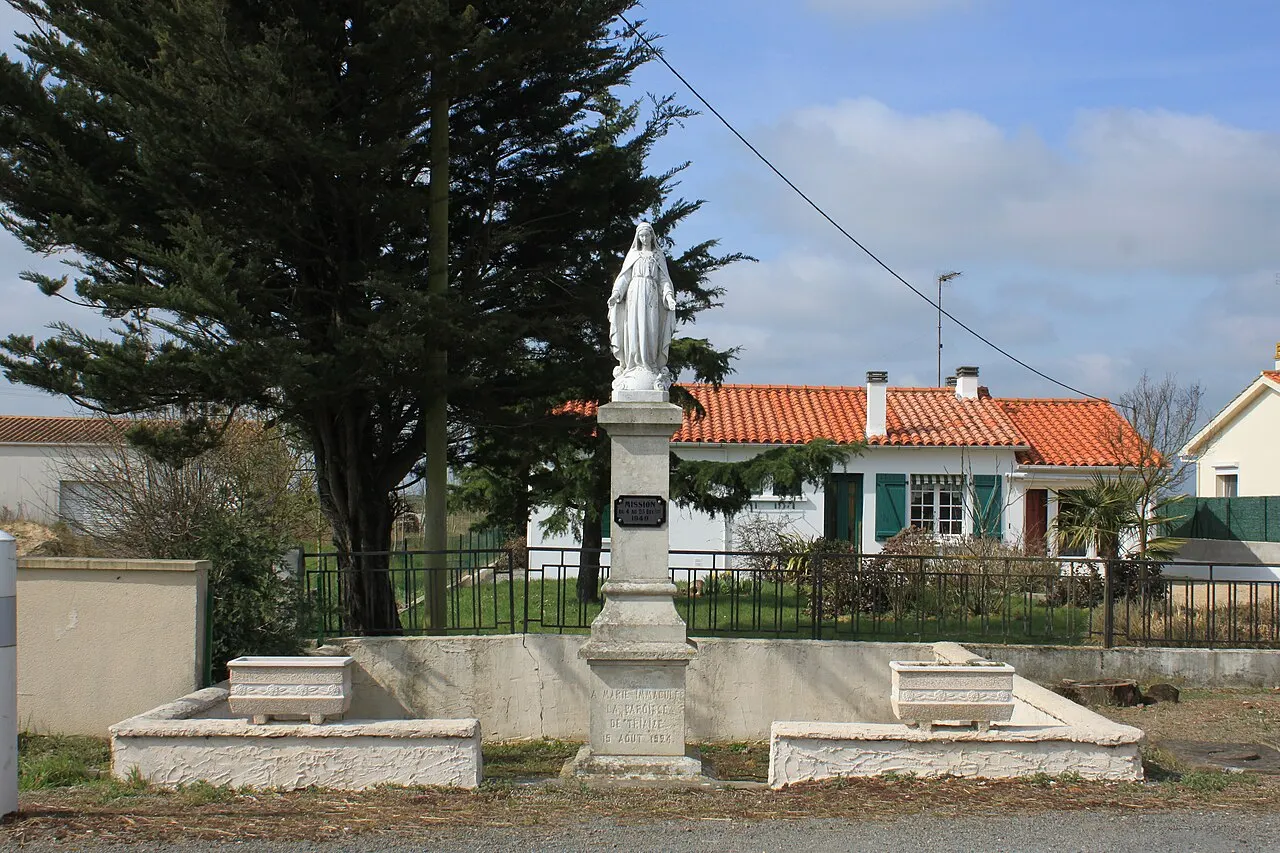 Vierge (août 1924, mission 1949), Fr-85-Triaize.