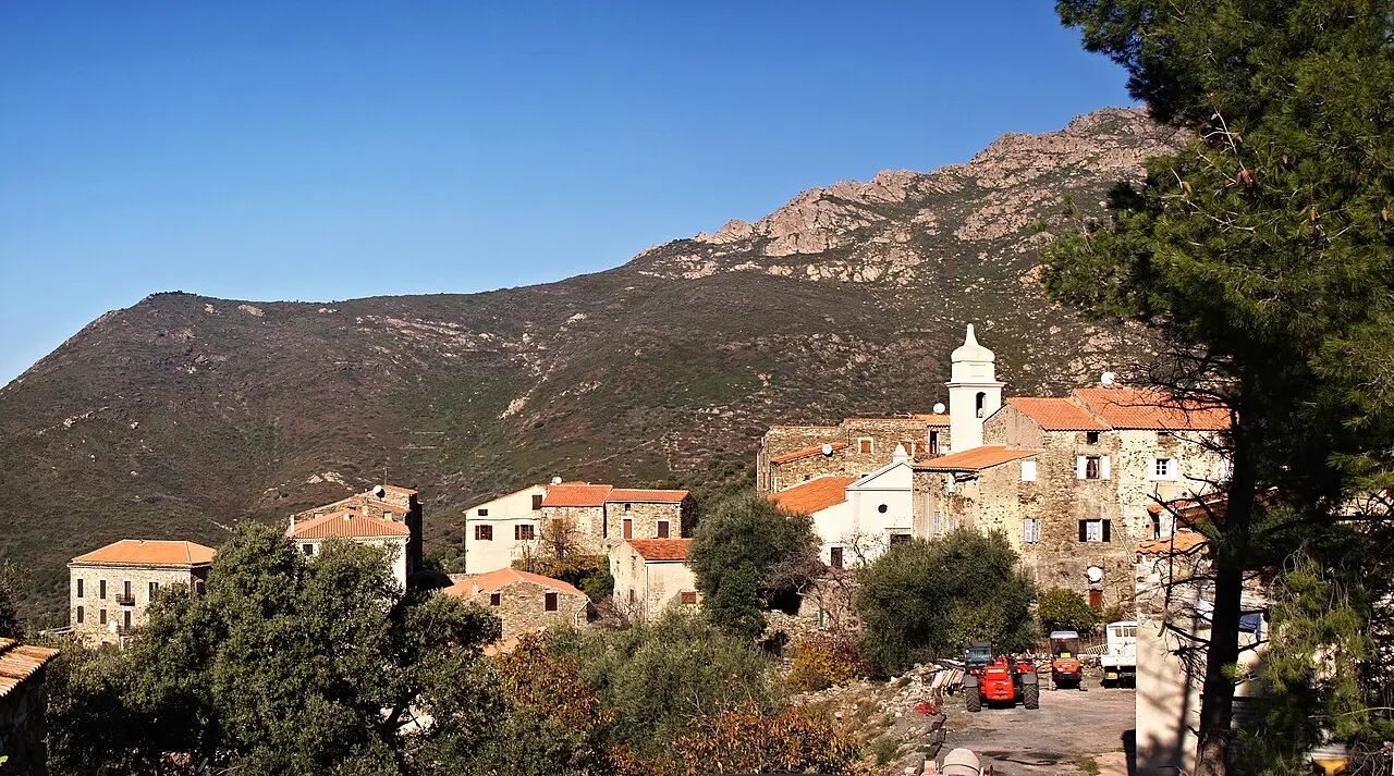 Urtaca (Corse) - Panorama du village