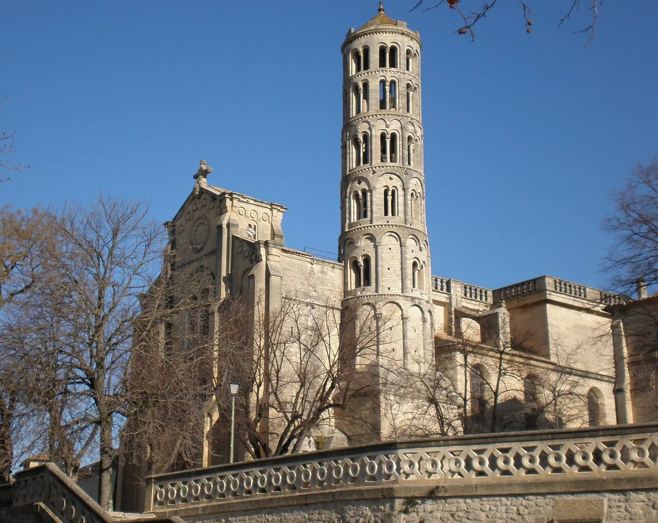 la cathédrale Saint-Théodorit d'Uzès (Gard)